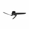 Mantra Iluminación Ventilateur de plafond LED Groenland noir DC silencieux Ø 122 cm CCT^ Ventilateurs