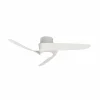 Mantra Iluminación Ventilateur de plafond LED Island, blanc, DC silencieux Ø 102 cm CCT^ Ventilateurs