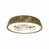 Mantra Iluminación Ventilateur de plafond LED Polinesia Nautica DC silencieux Ø 65 cm CCT^ Ventilateurs