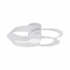 Mantra Iluminación Ventilateur de plafond LED Rose blanc Moteur DC silencieux Ø 65 cm CCT^ Ventilateurs