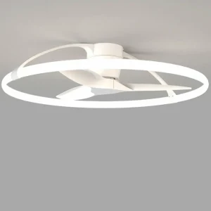 Mantra Iluminación Ventilateur de plafond LED Smart Nepal, blanc, DC, silencieux^ Ventilateurs