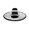 Mantra Iluminación Ventilateur de plafond LED Soho noir moteur DC silencieux Ø 66 cm CCT^ Ventilateurs