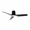 Mantra Iluminación Ventilateur de plafond LED Ushuaia noir DC silencieux Ø 134 cm CCT^ Ventilateurs