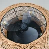 Reality Leuchten Ventilateur de plafond Lillesand avec lumière, silencieux, Ø 50 cm, télécommande^ Ventilateurs
