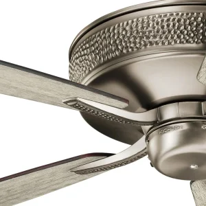 KICHLER Ventilateur de plafond Monarch2 52, étain antique brossé^ Ventilateurs