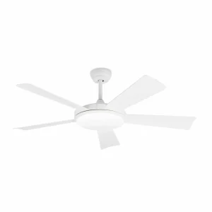 FARO BARCELONA Ventilateur de plafond Saona L lampe LED CCT DC^ Ventilateurs