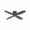 CasaFan Ventilateur de plafond Smart Eco Plano II, Ø 112 cm, gris, DC^ Ventilateurs