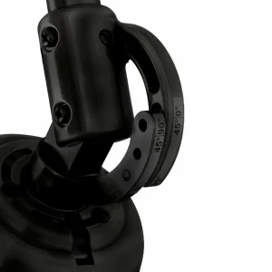 FARO BARCELONA Ventilateur de plafond Vedra, noir/noyer^ Ventilateurs