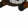 Beacon Lighting Ventilateur de table Beacon Breeze bronze/noix, Ø 41 cm, silencieux^ Ventilateurs