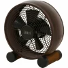 Beacon Lighting Ventilateur de table Beacon Breeze bronze/noix, Ø 20 cm, silencieux^ Ventilateurs