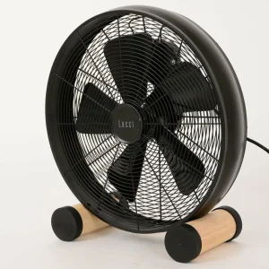 Beacon Lighting Ventilateur de table Beacon Breeze, noir/frêne Ø 41 cm, silencieux^ Ventilateurs