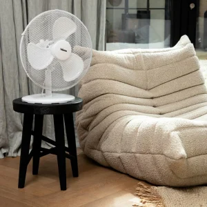 Tristar Ventilateur de table blanc VE-5727 avec 3 réglages^ Ventilateurs