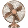Tristar Ventilateur de table VE5970 cuivre brillant^ Ventilateurs
