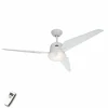 CasaFan Ventilateur Eco Aviatos blanc 132 cm^ Ventilateurs