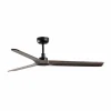 FARO BARCELONA Ventilateur plafond Heywood M DC noir/bois foncé^ Ventilateurs