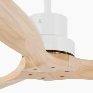 FARO BARCELONA Ventilateur plafond Lantau L DC 3 pales blanc/pin^ Ventilateurs