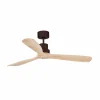 FARO BARCELONA Ventilateur plafond Lantau L DC 3 pales brun/pin^ Ventilateurs