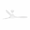 FARO BARCELONA Ventilateur plafond LED Polaris L, 3 pales, blanc^ Ventilateurs