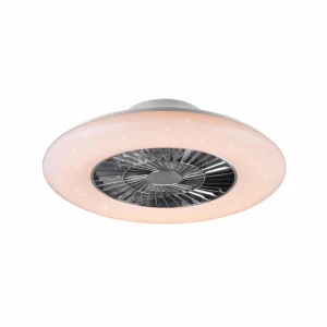 Reality Leuchten Ventilateur plafond LED Visby Ø 60cm Tunable White^ Ventilateurs