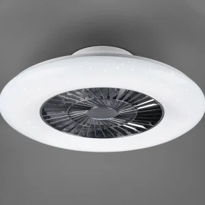 Reality Leuchten Ventilateur plafond LED Visby Ø 60cm Tunable White^ Ventilateurs