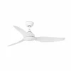 FARO BARCELONA Ventilateur plafond Sioux L, 3 pales DC IP44 blanc^ Ventilateurs