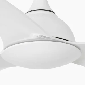 FARO BARCELONA Ventilateur plafond Sioux L, 3 pales DC IP44 blanc^ Ventilateurs