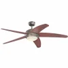 Westinghouse Bendan ventilateur LED, brun^ Ventilateurs