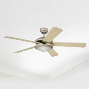 Westinghouse Comet ventilateur titane blanc érable^ Ventilateurs