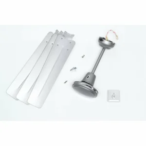 Westinghouse Ventilateur de plafond Industrial argenté silencieux 142 cm^ Ventilateurs