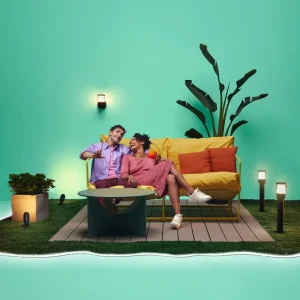 WiZ Smart Outdoor kit ruban LED, WLAN RGBW IP65 5m^ Lampes Décoratives