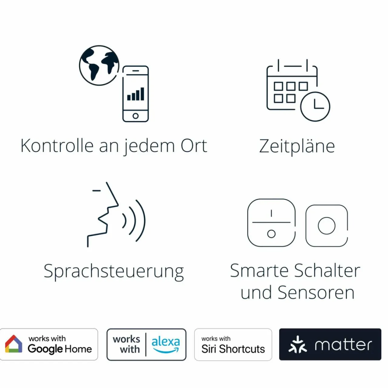 WiZ Smart Outdoor kit ruban LED, WLAN RGBW IP65 5m^ Lampes Décoratives