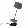Zafferano Ofelia 3K lampe à poser rechargeable IP65 gris^ Lampes Décoratives