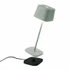 Zafferano Ofelia 3K lampe à poser rechargeable IP65 sauge^ Lampes Décoratives
