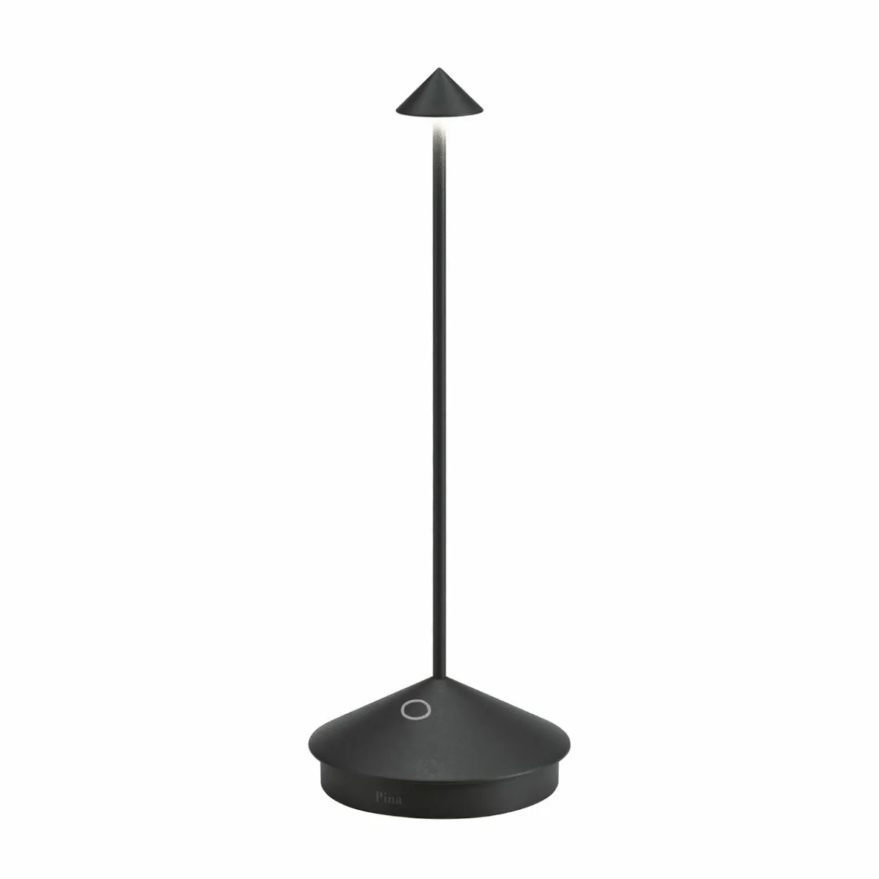 zafferano_pina_k_lampe__poser_rechargeable_ip_noir_0.webp Zafferano Pina 3K lampe à poser rechargeable IP54 noir^ Lampes Décoratives