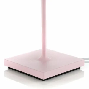 Zafferano Poldina lampe à poser LED, batterie, mat, rose^ Lampes Décoratives