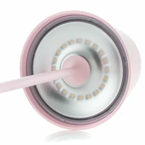 Zafferano Poldina lampe à poser LED, batterie, mat, rose^ Lampes Décoratives