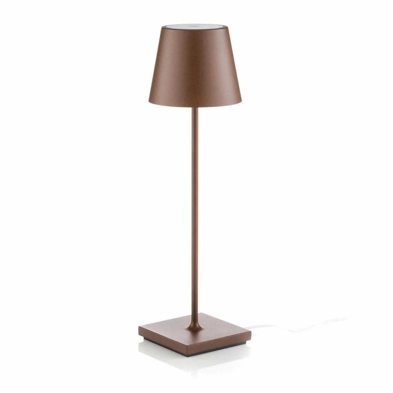 zafferano_poldina_lampe__poser_led_batterie_mate_marron_0.webp Zafferano Poldina Lampe à poser LED Batterie, mate, marron^ Lampes Décoratives