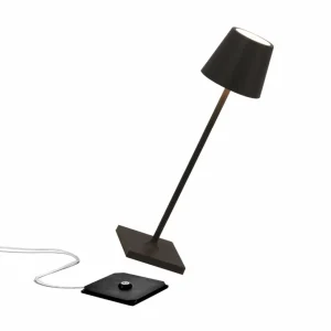 Zafferano Poldina micro lampe batterie IP65 noir^ Luminaires De Terrasse | Lampes Décoratives