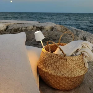 Zafferano Poldina micro luminaire rechargeable, IP65 blanc^ Luminaires De Terrasse | Lampes Décoratives